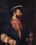 TIZIANO Vecellio Francois ler,roi de France Sweden oil painting artist